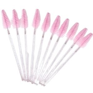 Blakstienų ir antakių šukavimo šepetėliai (50 vnt.)